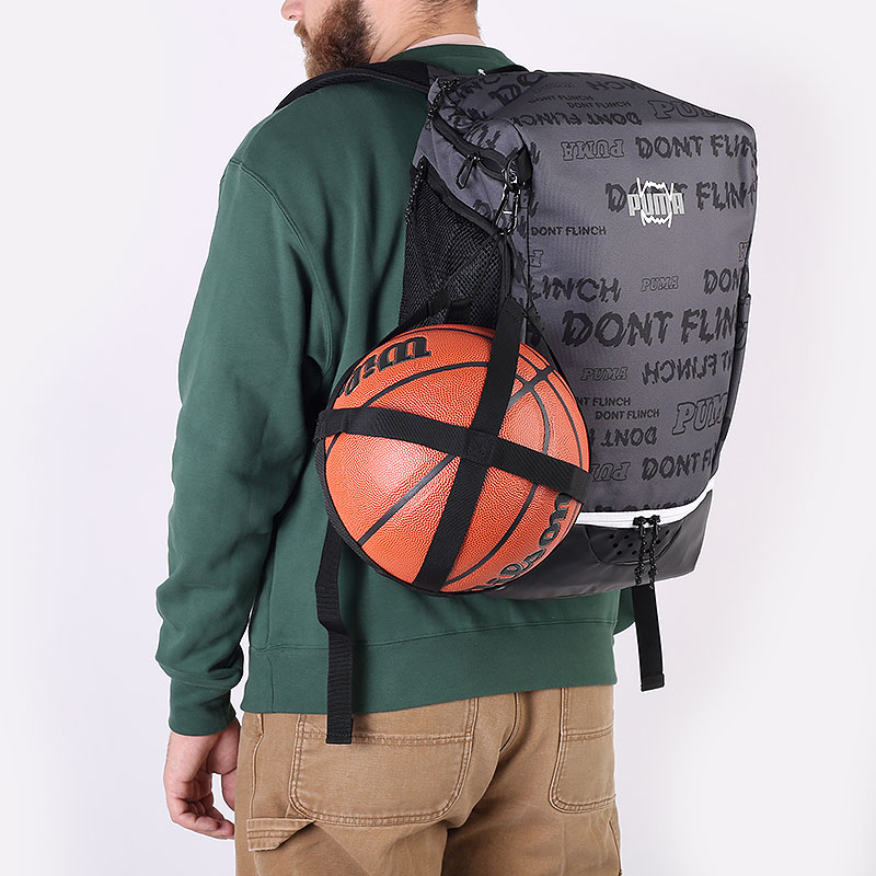  серый рюкзак PUMA Basketball Pro Backpack 07798904 - цена, описание, фото 7